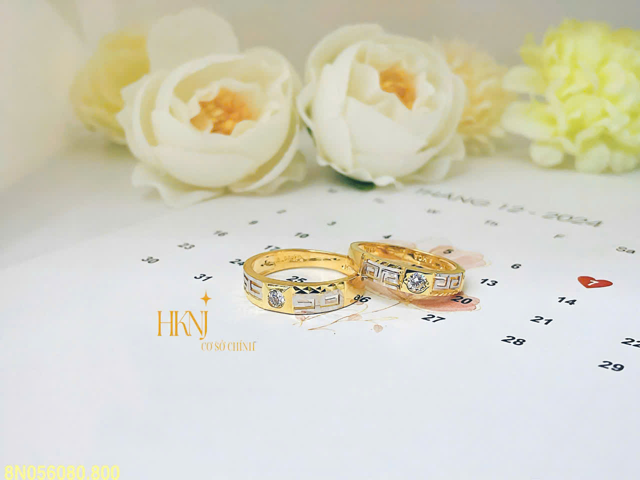 Dây chuyền vàng tây chế tác tinh xảo tại Hoa Kim Nguyên